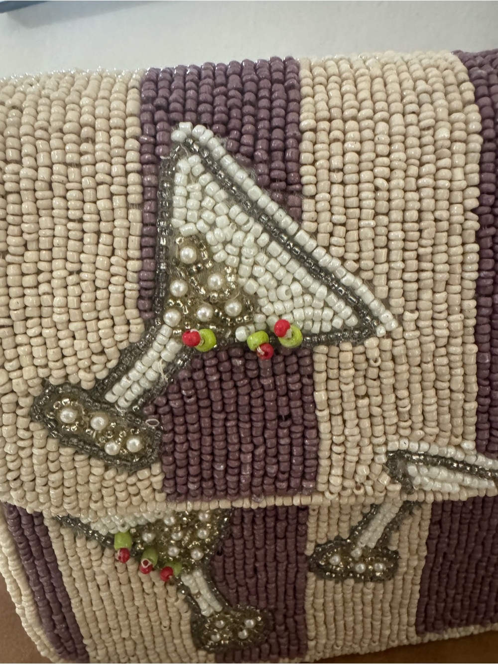 NWT Chic Martini Beaded Bag - Picture 2 of 4